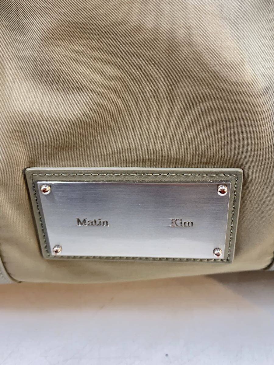 Matin Kim Tote Bag Nylon KHK Solid 5