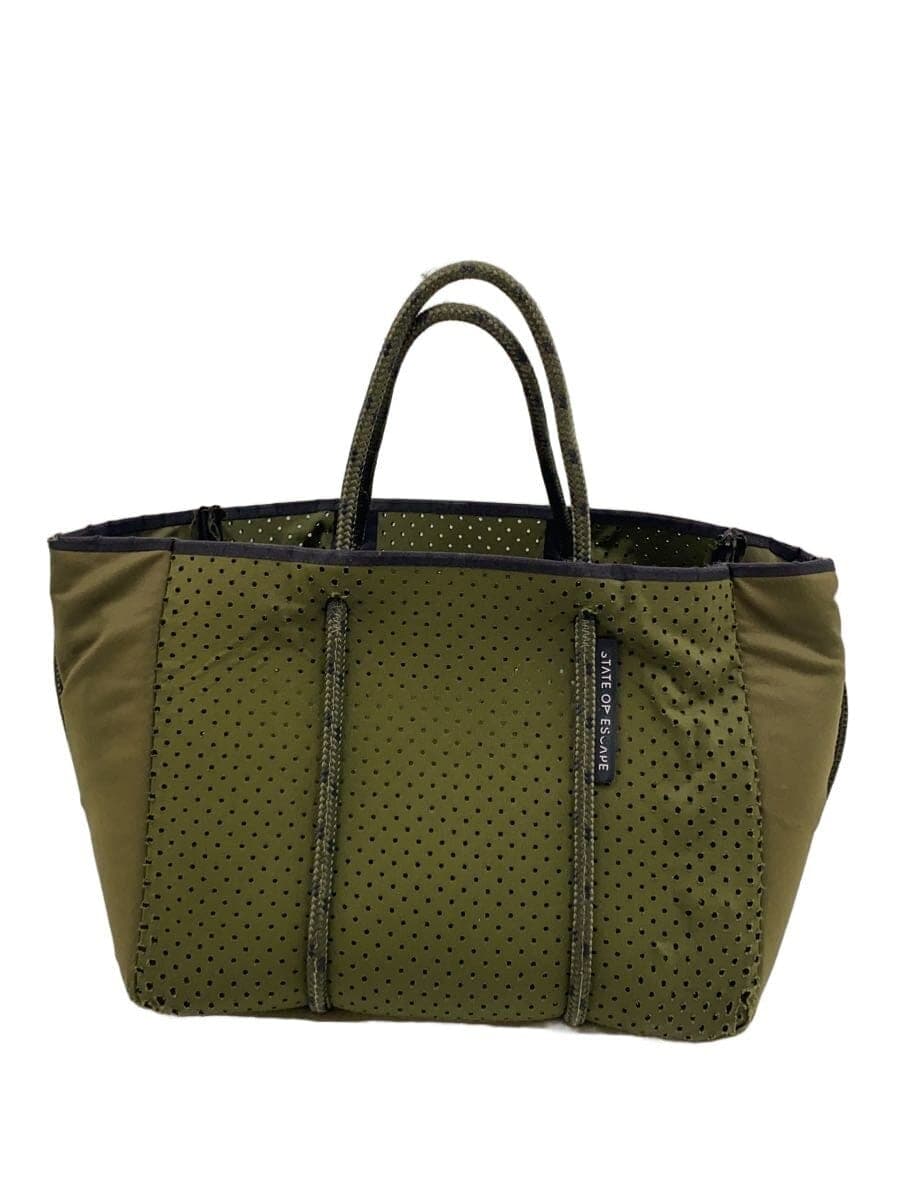 STATE OF ESCAPE Tote Bag KHK Solid