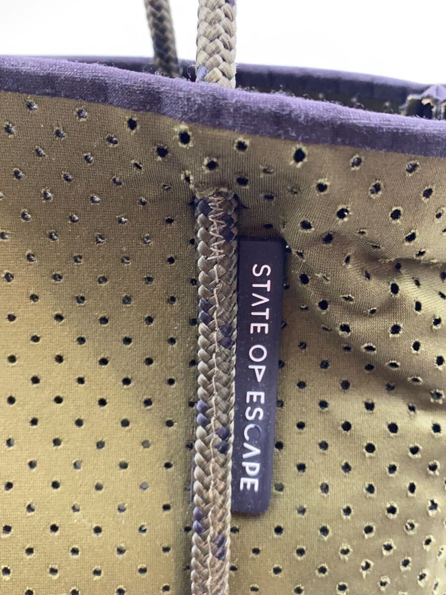 STATE OF ESCAPE Tote Bag KHK Solid 5