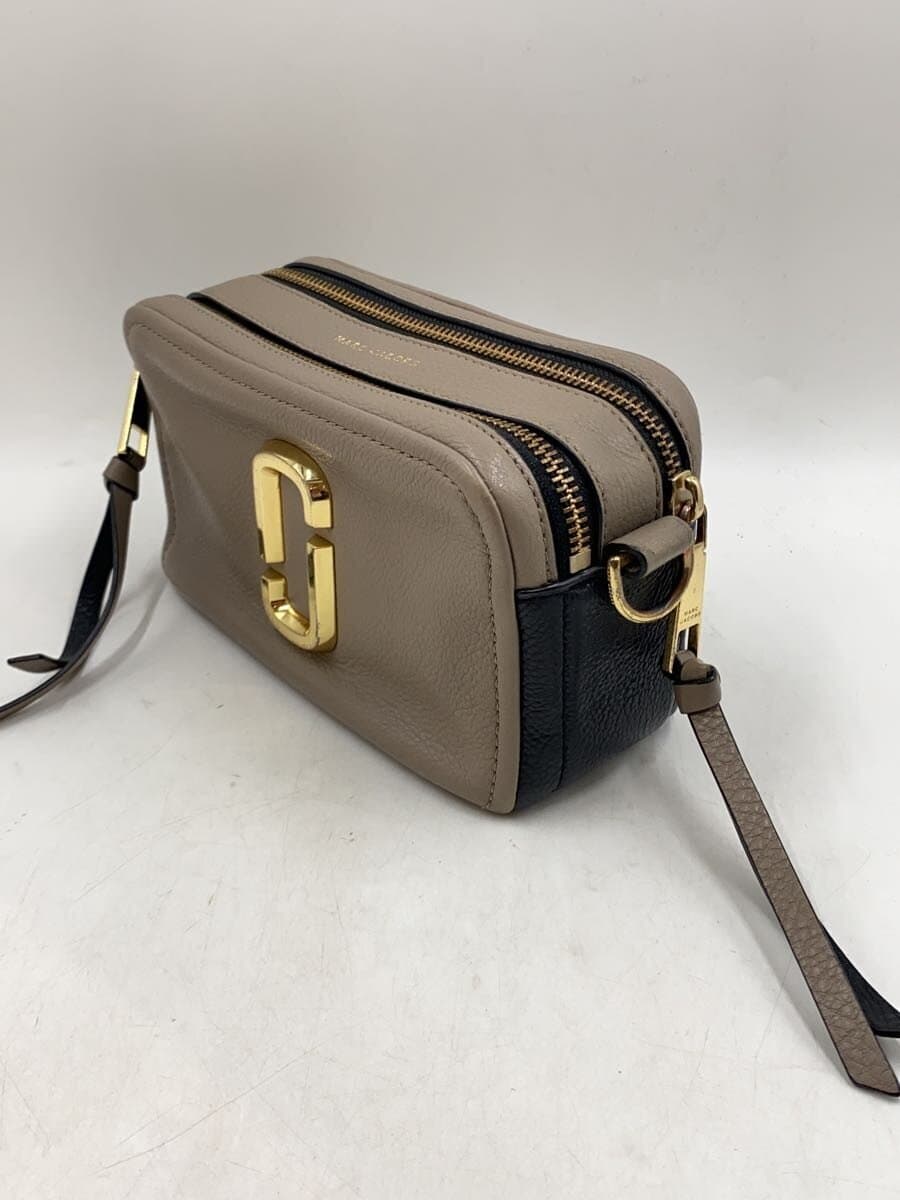 MARC BY MARC JACOBS Shoulder Bag Leather KHK Solid MK0014591077 2