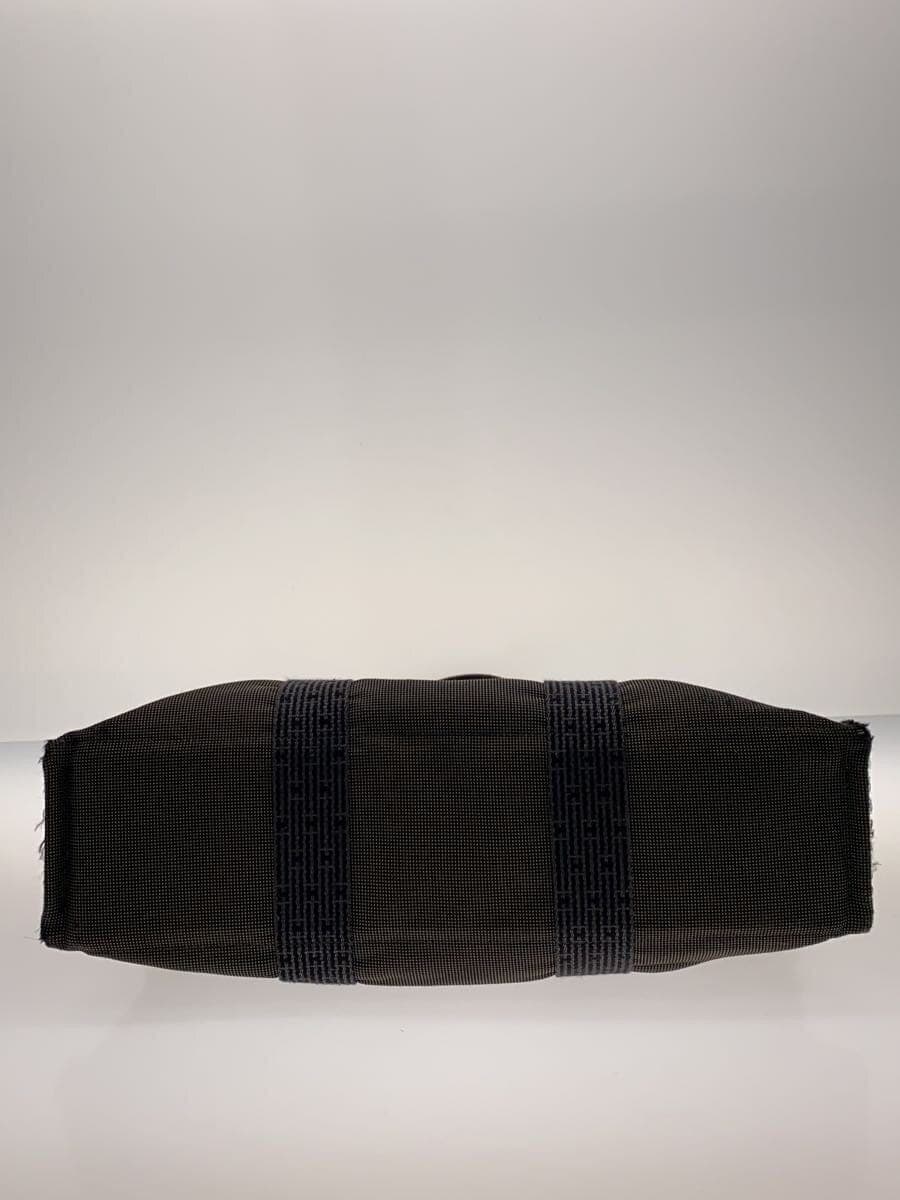 HERMES Tote Bag Polyester GRY 4