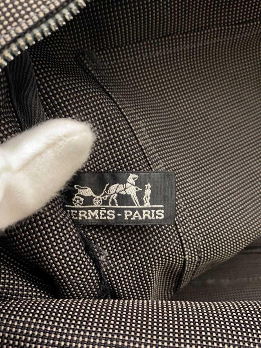 HERMES Tote Bag Polyester GRY 5