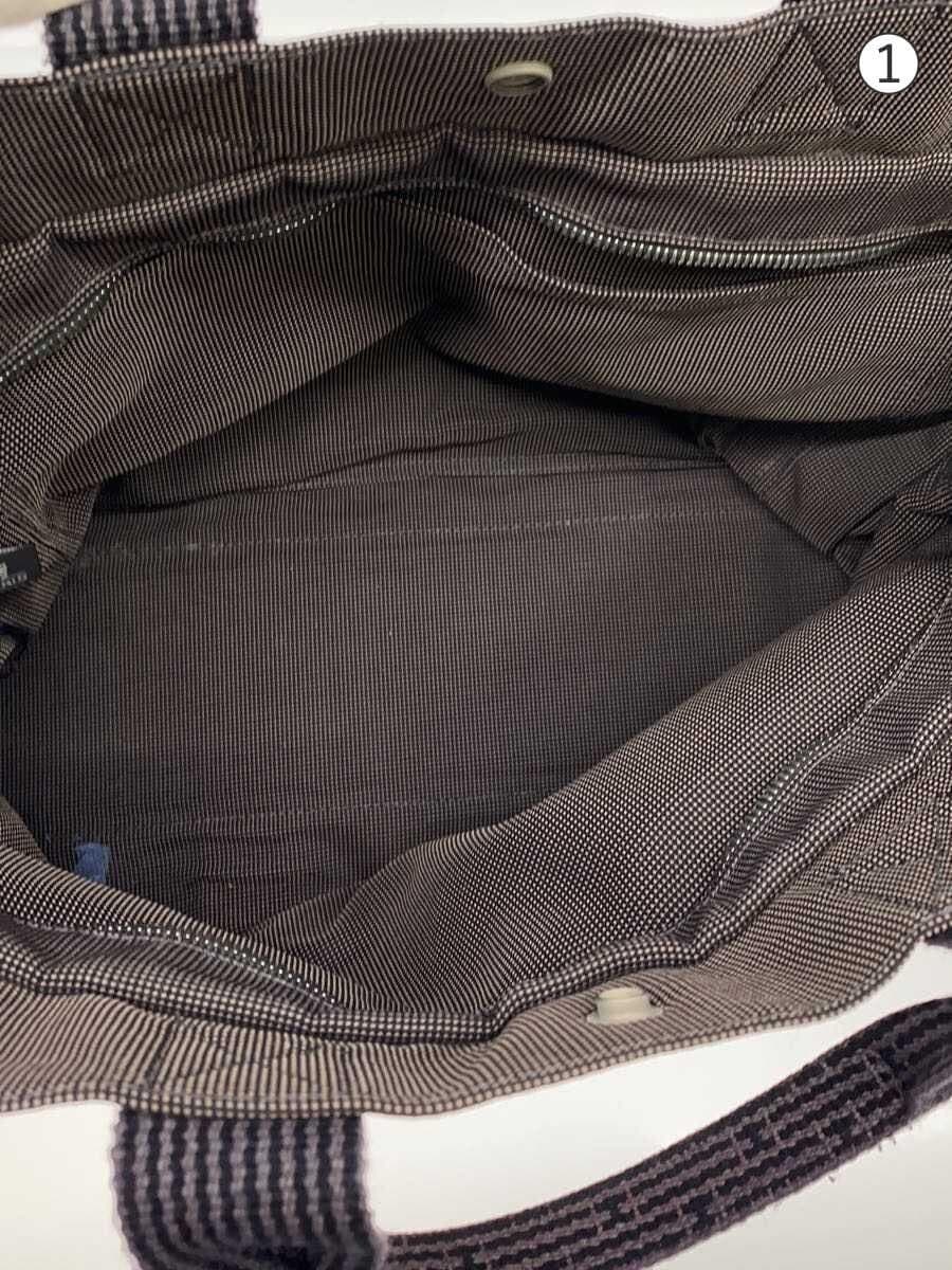 HERMES Tote Bag Polyester GRY 6