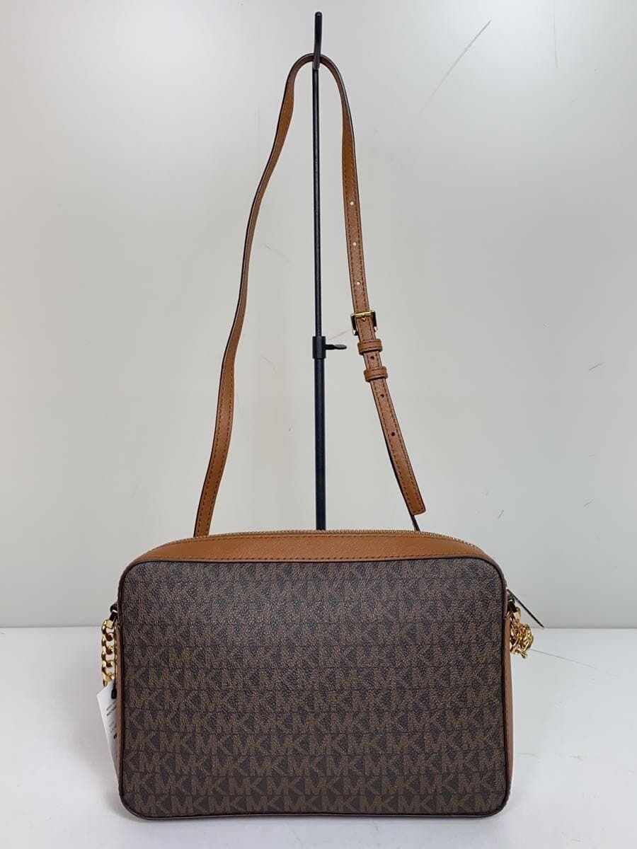 MICHAEL KORS Shoulder Bag PVC BRW All Over Pattern PA-2010 3