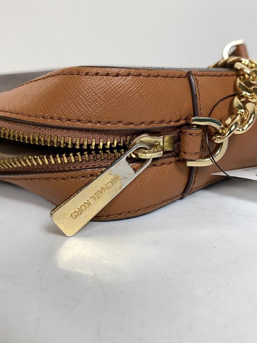 MICHAEL KORS Shoulder Bag PVC BRW All Over Pattern PA-2010 8