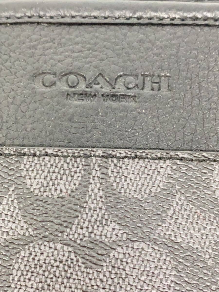 COACH Shoulder Bag -- BLK All-over Pattern CW388 5