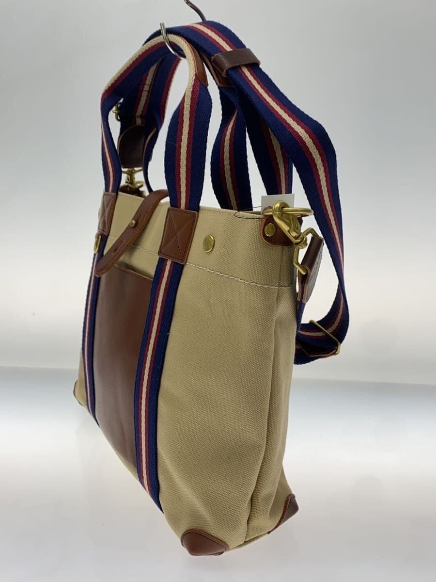 SILVER LAKE CLUB Tote Bag Canvas BEG 2