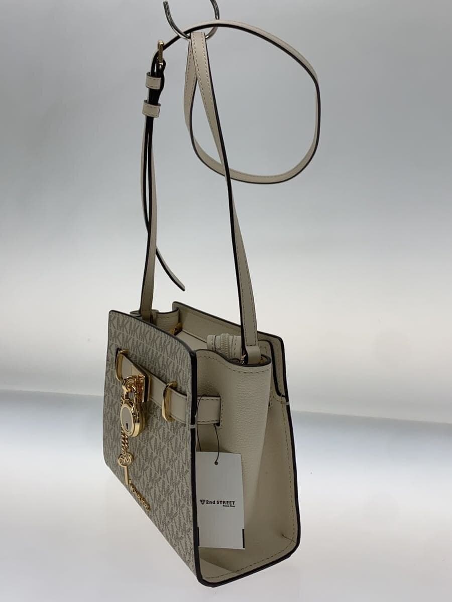 MICHAEL KORS shoulder bag -- WHT all-over pattern 35H1GHMC8B 2