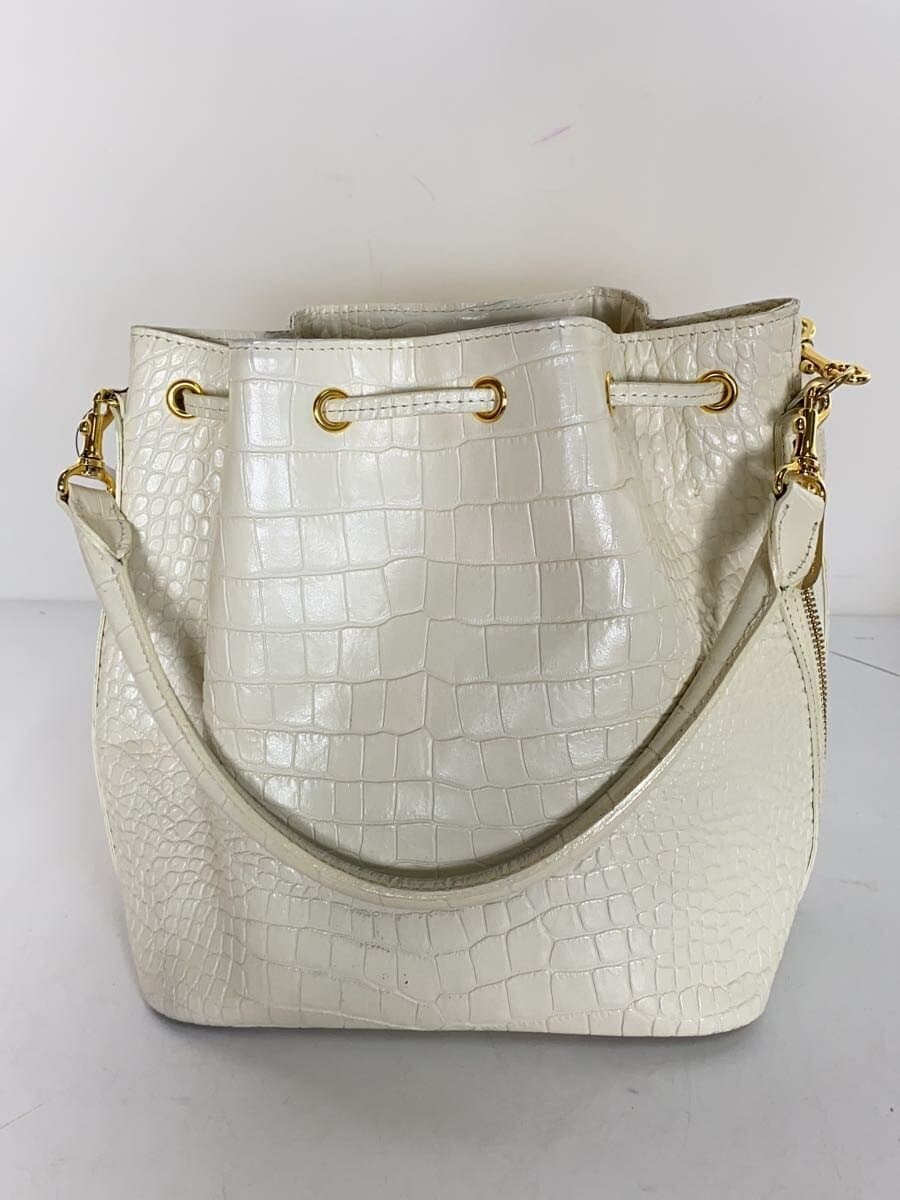 Samantha Thavasa handbag leather WHT 2