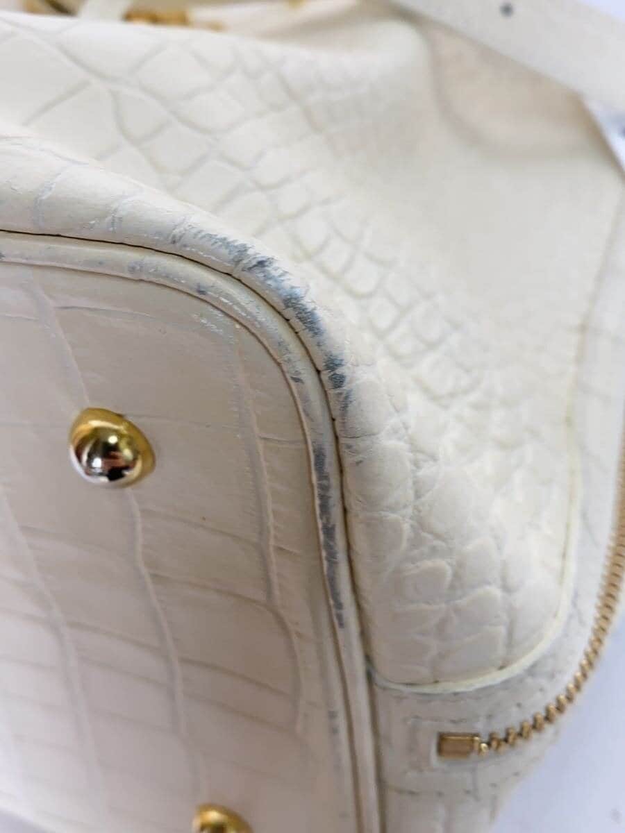 Samantha Thavasa handbag leather WHT 6