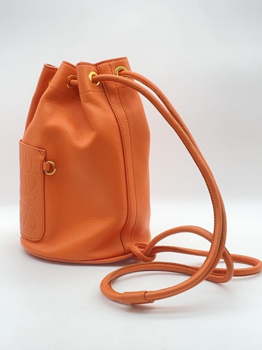 LOEWE Shoulder Bag Leather ORN Solid 2