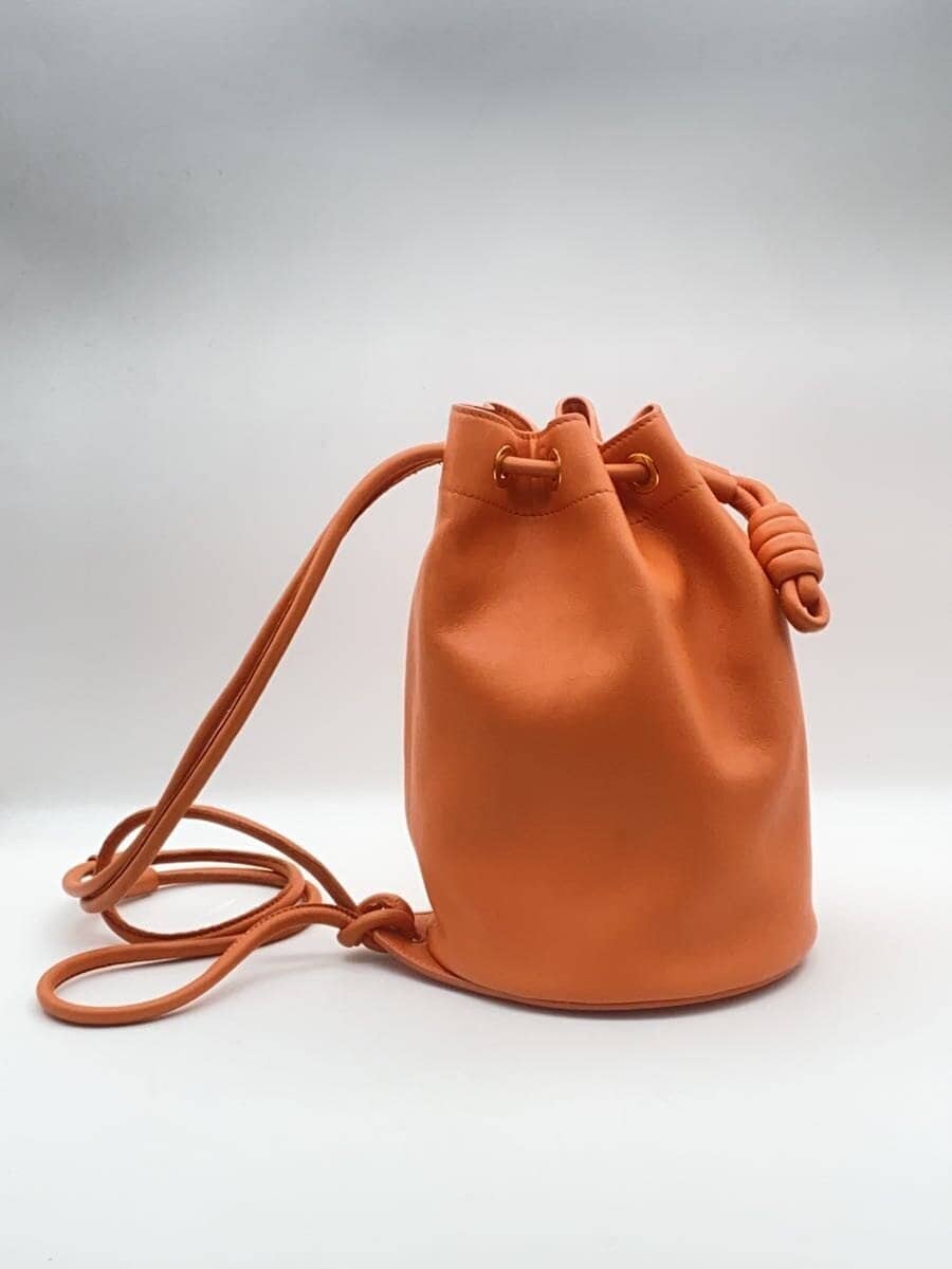 LOEWE Shoulder Bag Leather ORN Solid 3