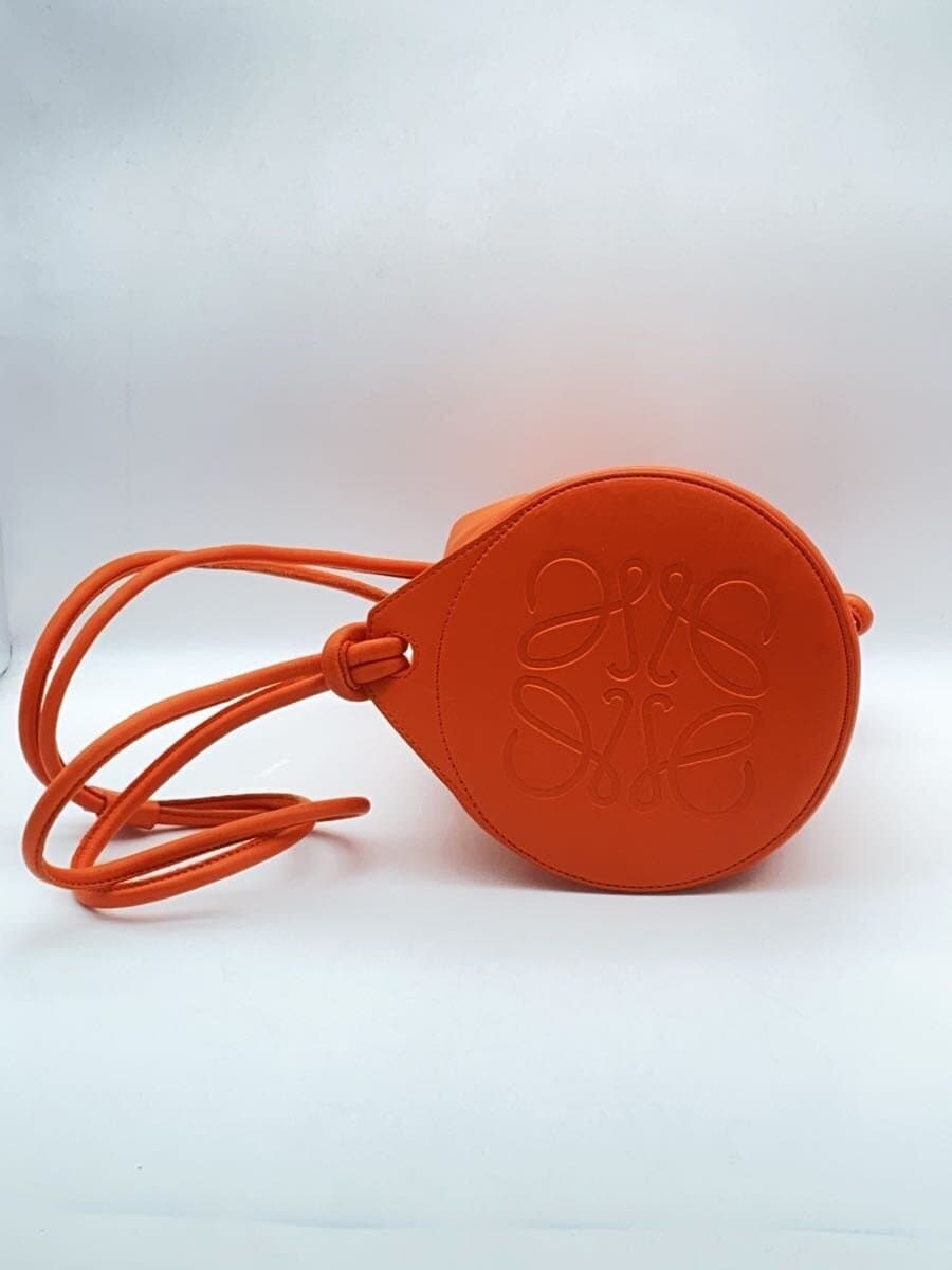 LOEWE Shoulder Bag Leather ORN Solid 4