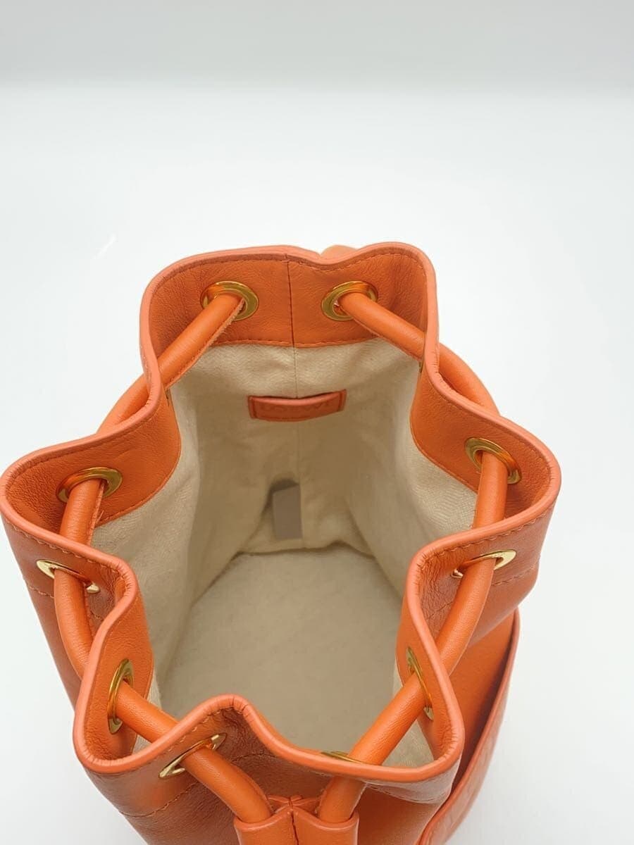 LOEWE Shoulder Bag Leather ORN Solid 6