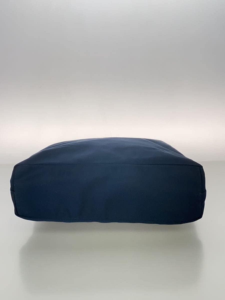 PRADA tote bag nylon navy plain 4