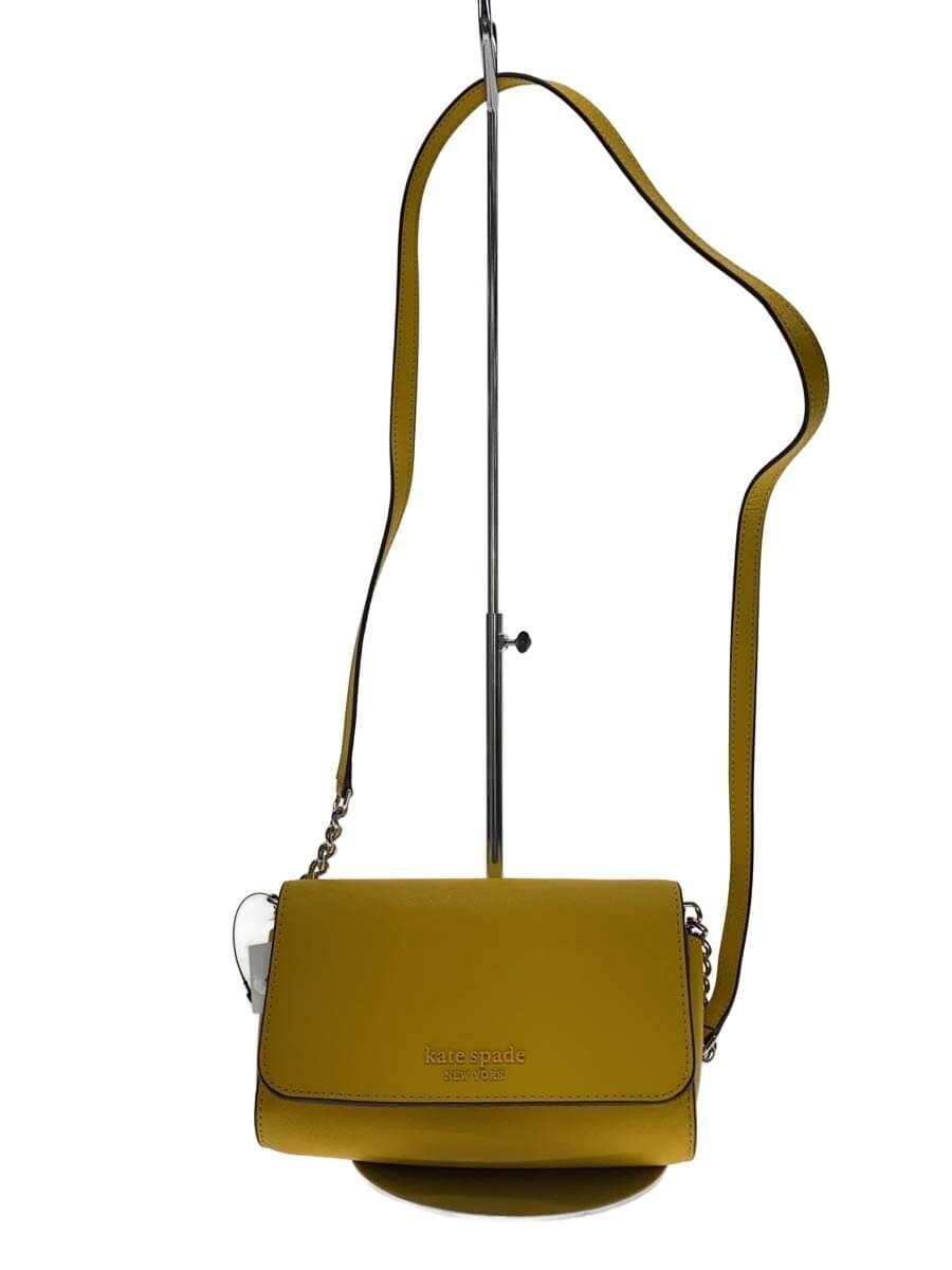 Kate Spade New York shoulder bag leather YLW WLRU5890