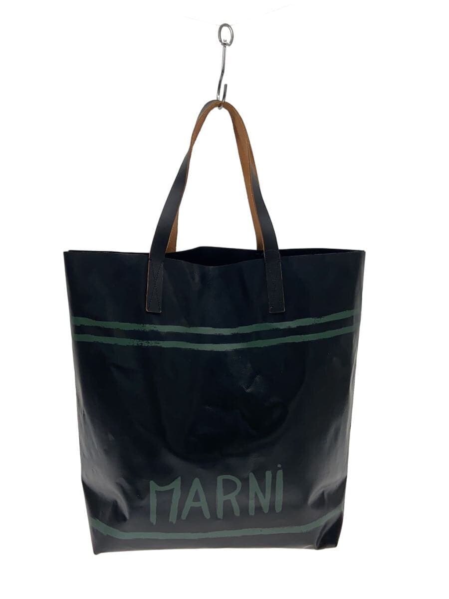 MARNI tote bag polyester BLK