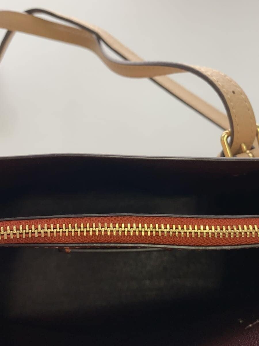 COACH Molly Tote_Beige Leather BEG Solid C4084 6