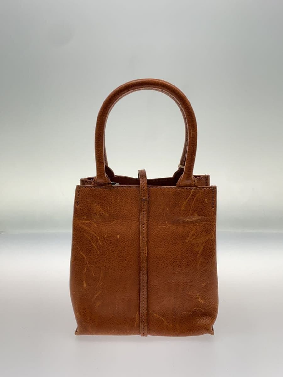 GENTEN Handbag Leather BRW 3