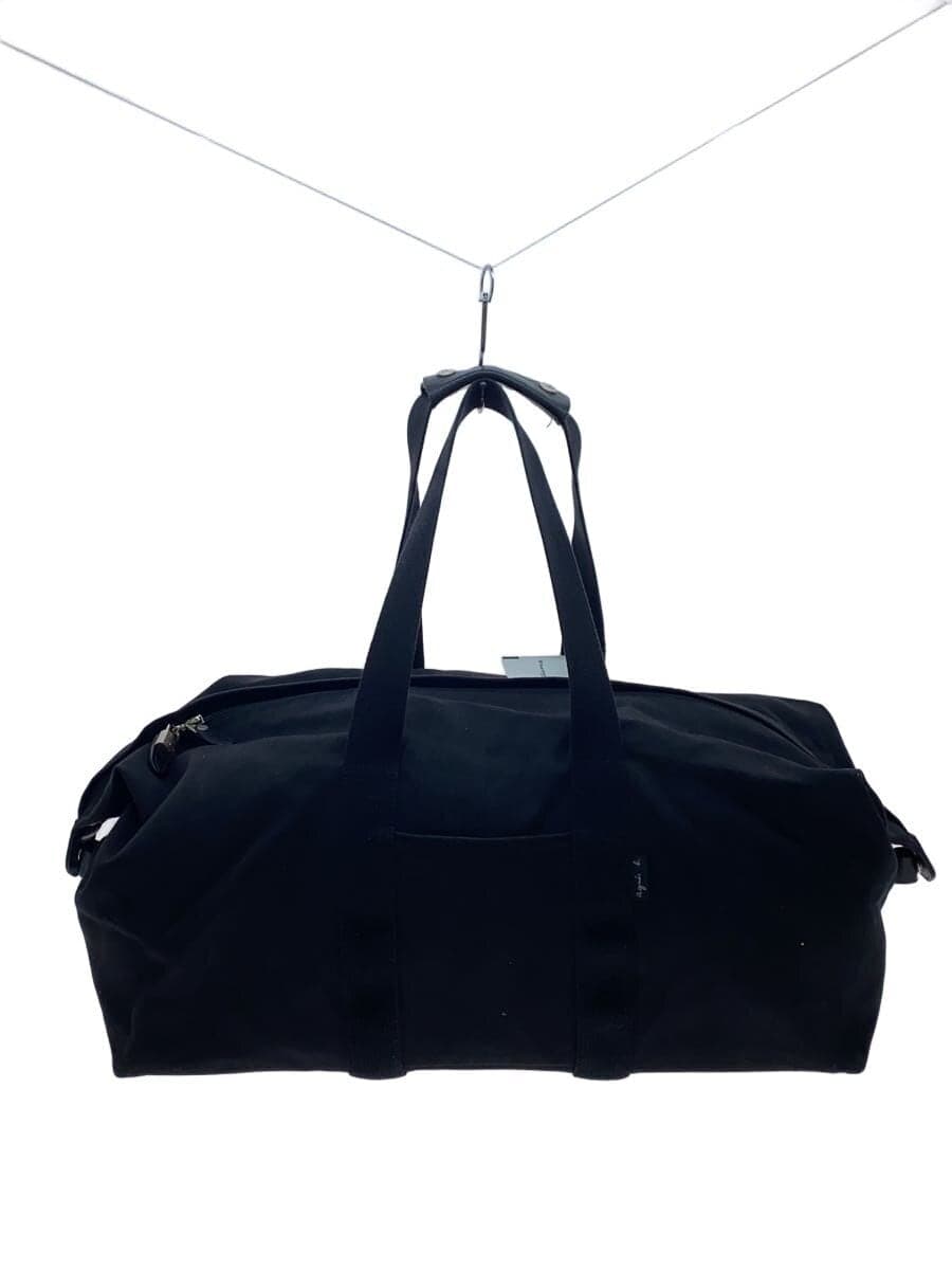 agnes b. Boston Bag Canvas BLK