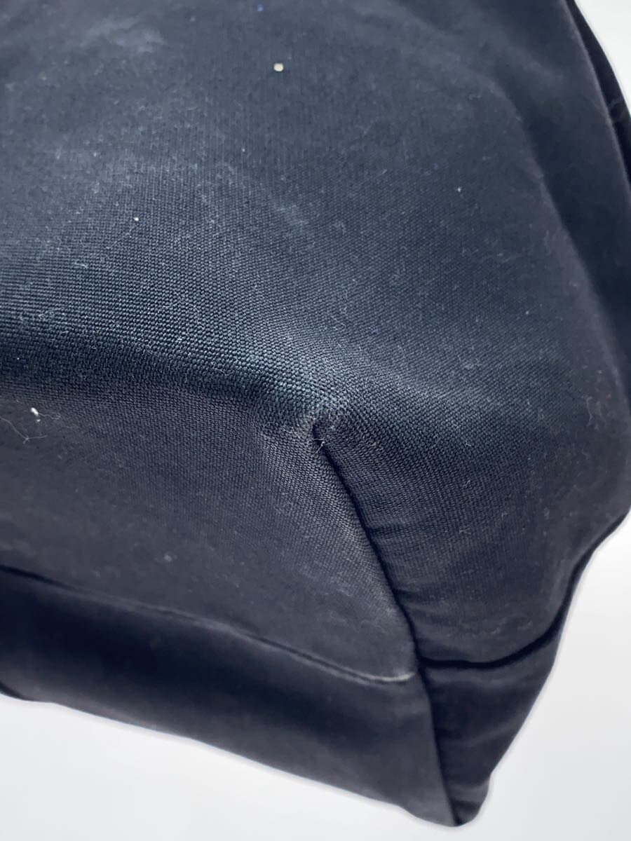 agnes b. Boston Bag Canvas BLK 8