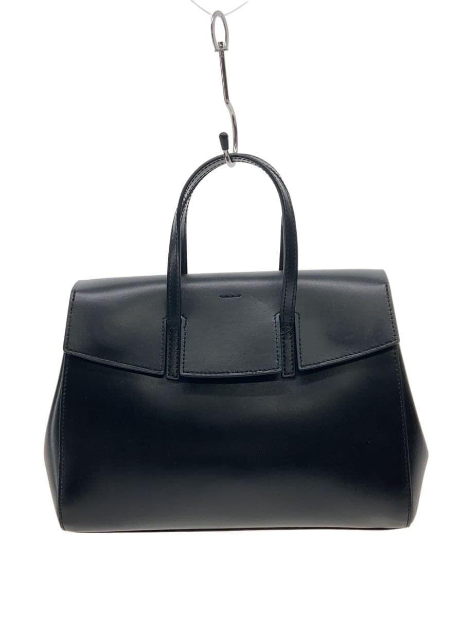 YAHKI shoulder bag 2-way leather BLK YH-681