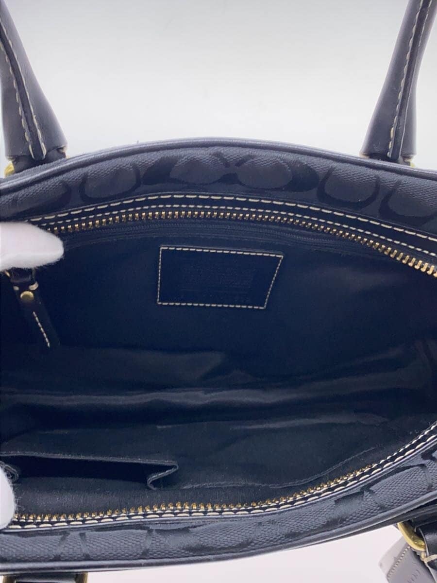 COACH Signature Tote Bag BLK 10532 6