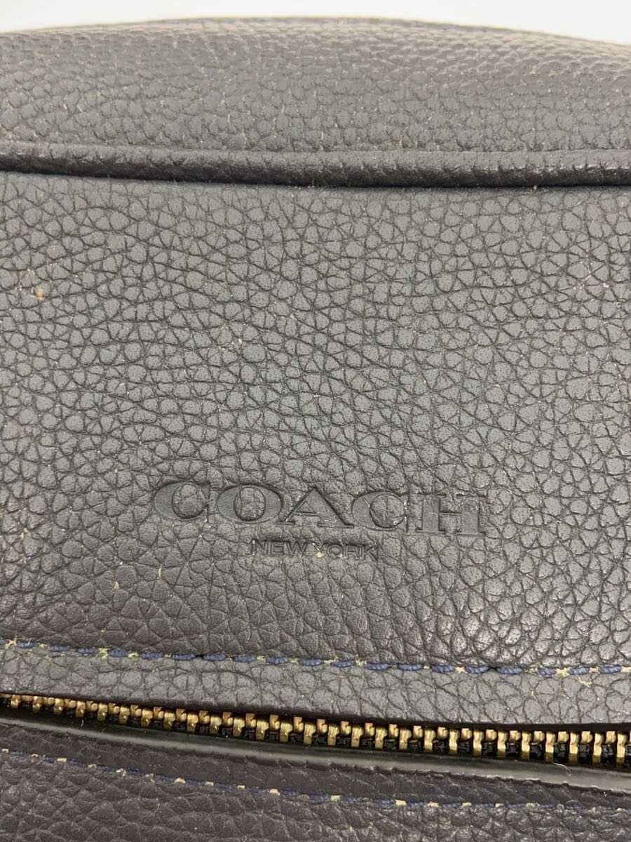 COACH Metropolitan Flight Bag Shoulder Bag Leather Navy 72331 5