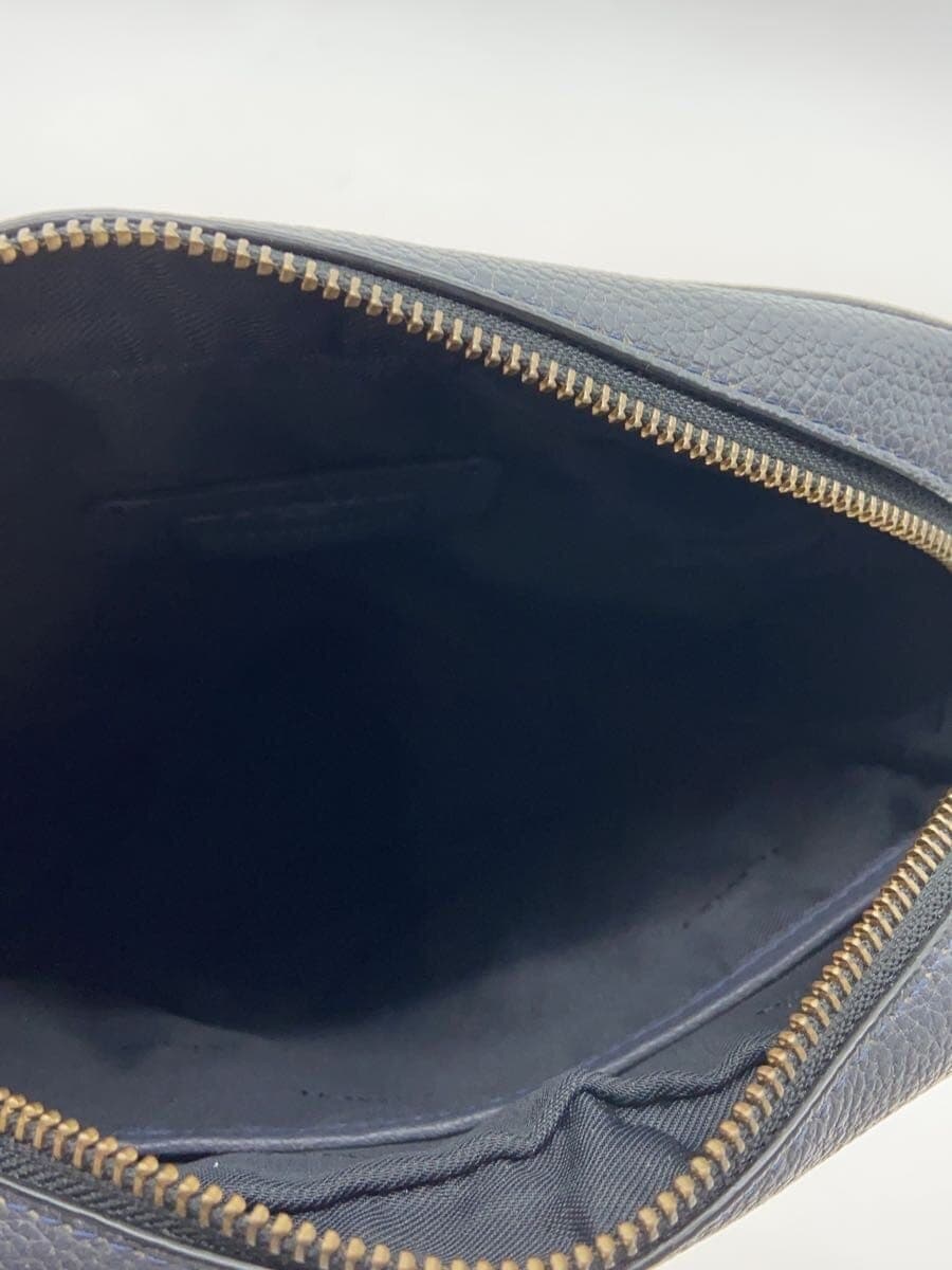 COACH Metropolitan Flight Bag Shoulder Bag Leather Navy 72331 6