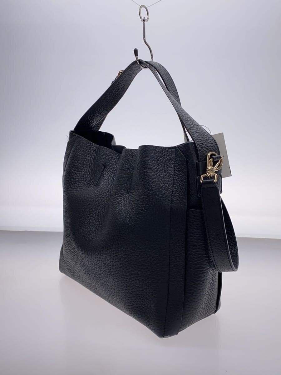 FURLA 2WAY Shoulder Bag Leather Black 286339 2