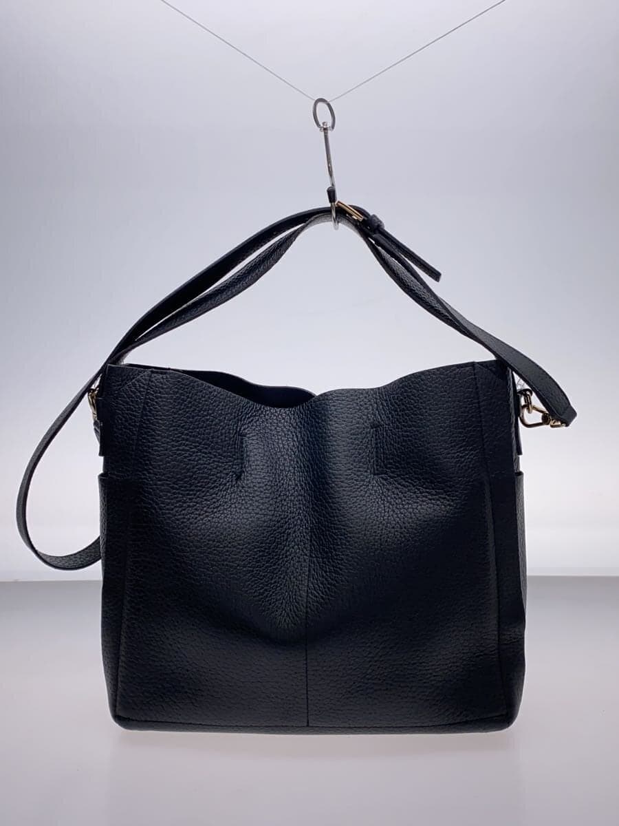 FURLA 2WAY Shoulder Bag Leather Black 286339 3