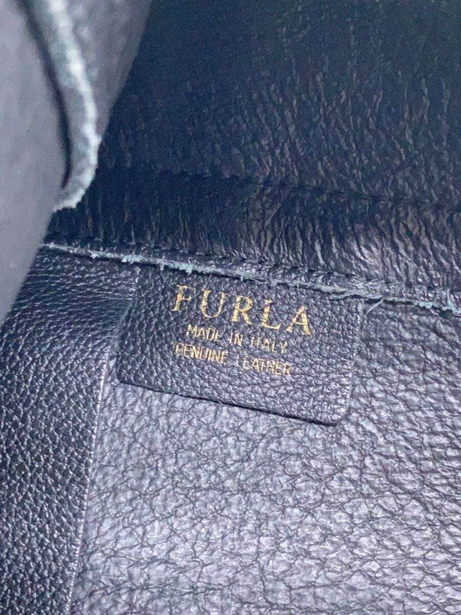 FURLA 2WAY Shoulder Bag Leather Black 286339 5