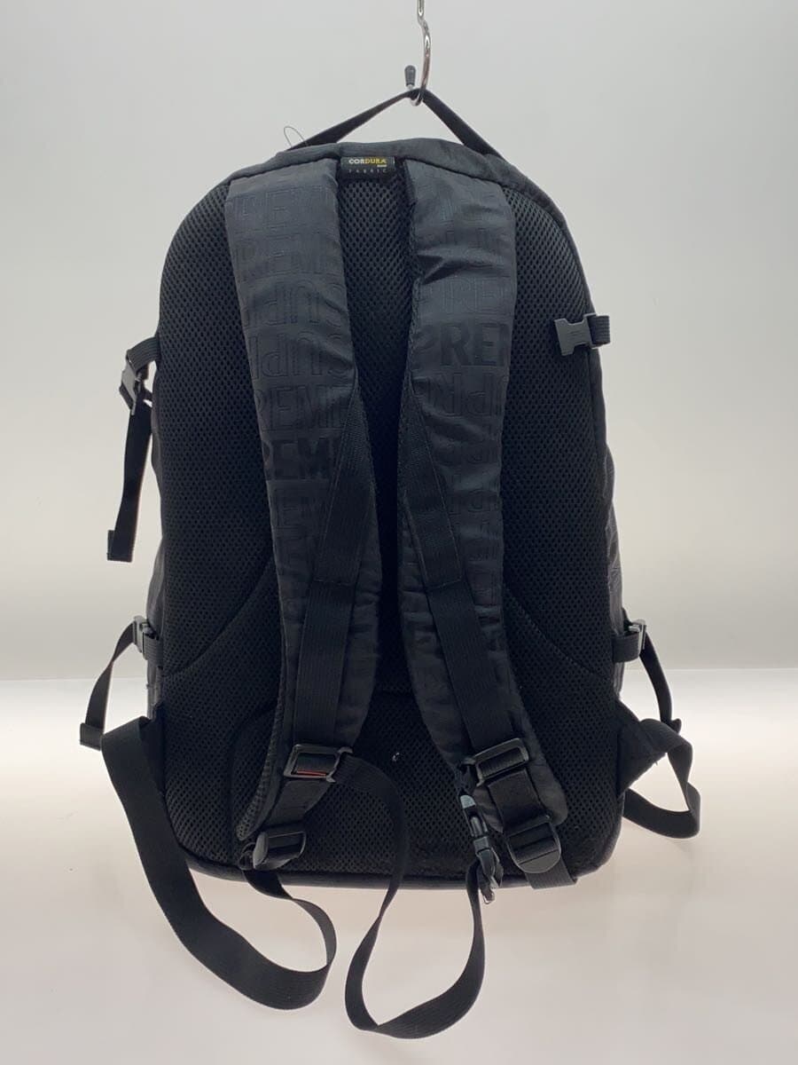 Supreme 19SS Box Logo Backpack Black All-over print 3