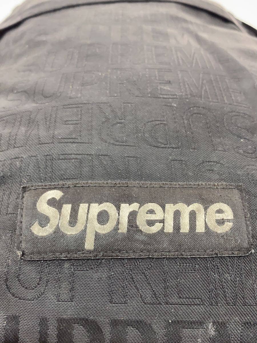 Supreme 19SS Box Logo Backpack Black All-over print 5