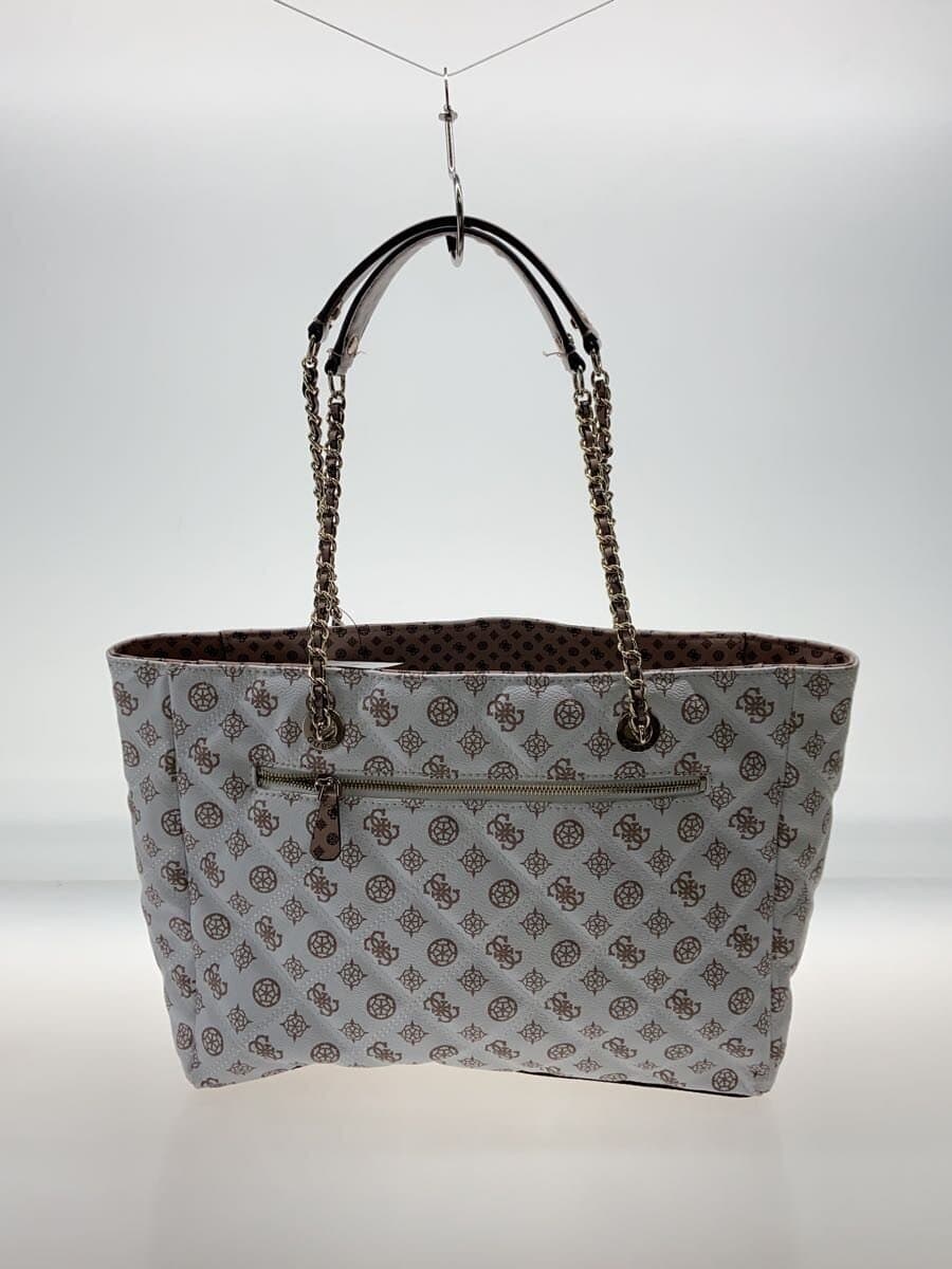 GUESS tote bag WHT all-over pattern 3