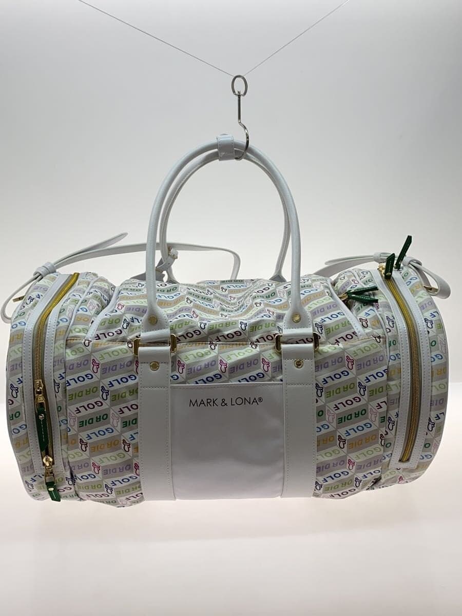 MARK & LONA Boston Bag -- WHT All-over Print MLS-5C-SB21 3