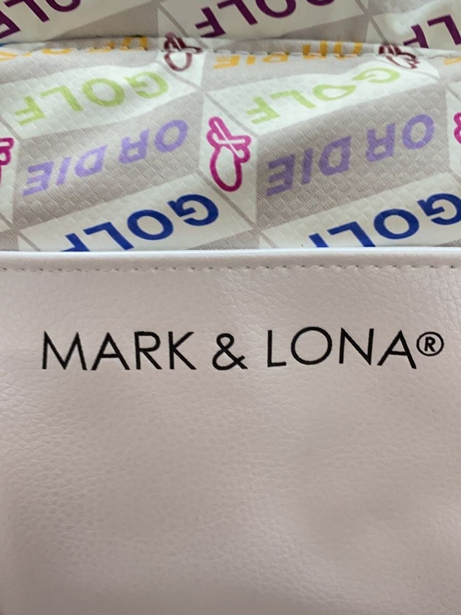 MARK & LONA Boston Bag -- WHT All-over Print MLS-5C-SB21 5