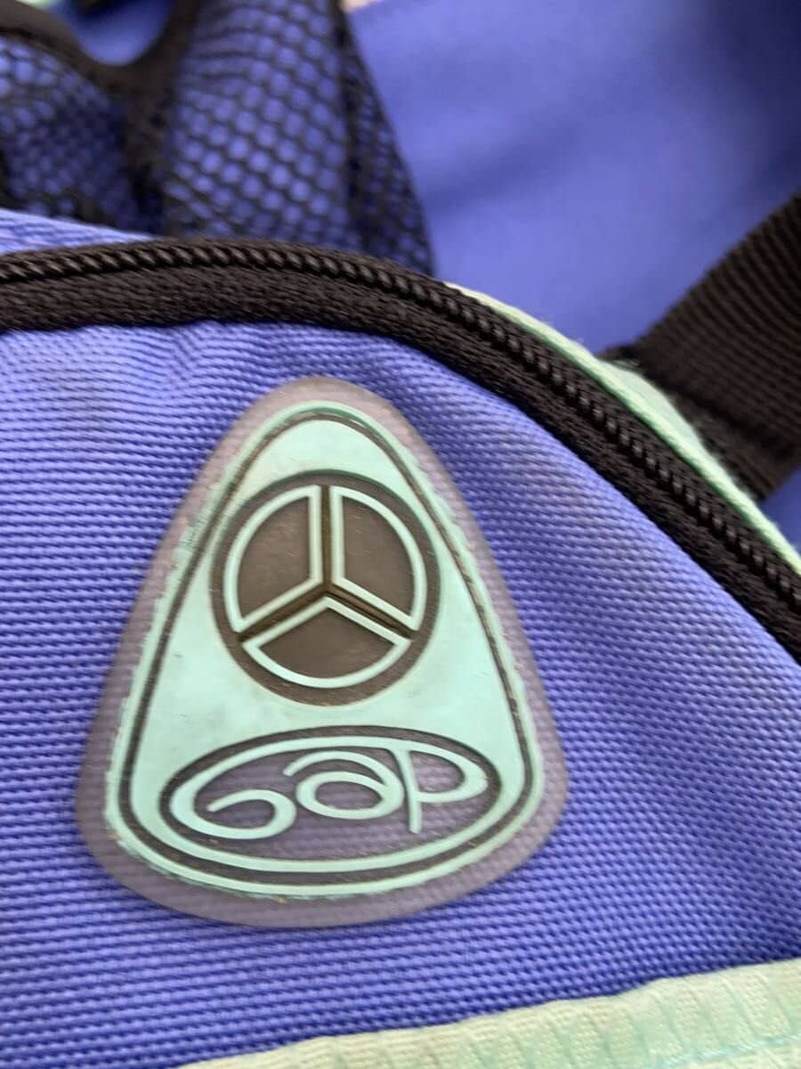 GAPOLD GAP 90-00s Y2K DJ Back Pack Backpack BLU 5