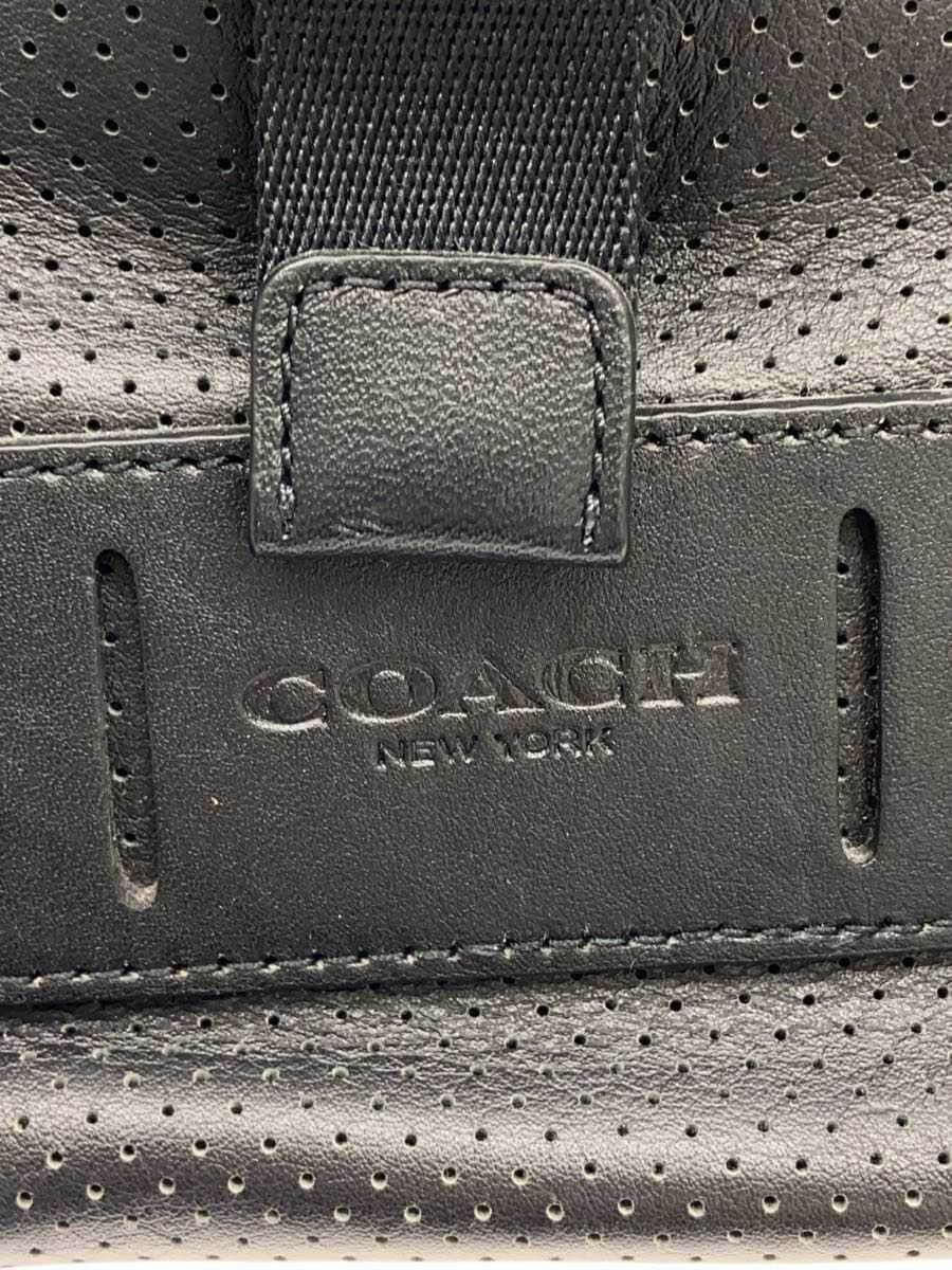 COACH shoulder bag leather BLK 1958 5