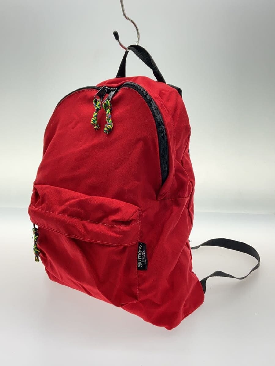 OUTDOOR PRODUCTS 90-00s Made in USA Backpack RED 2