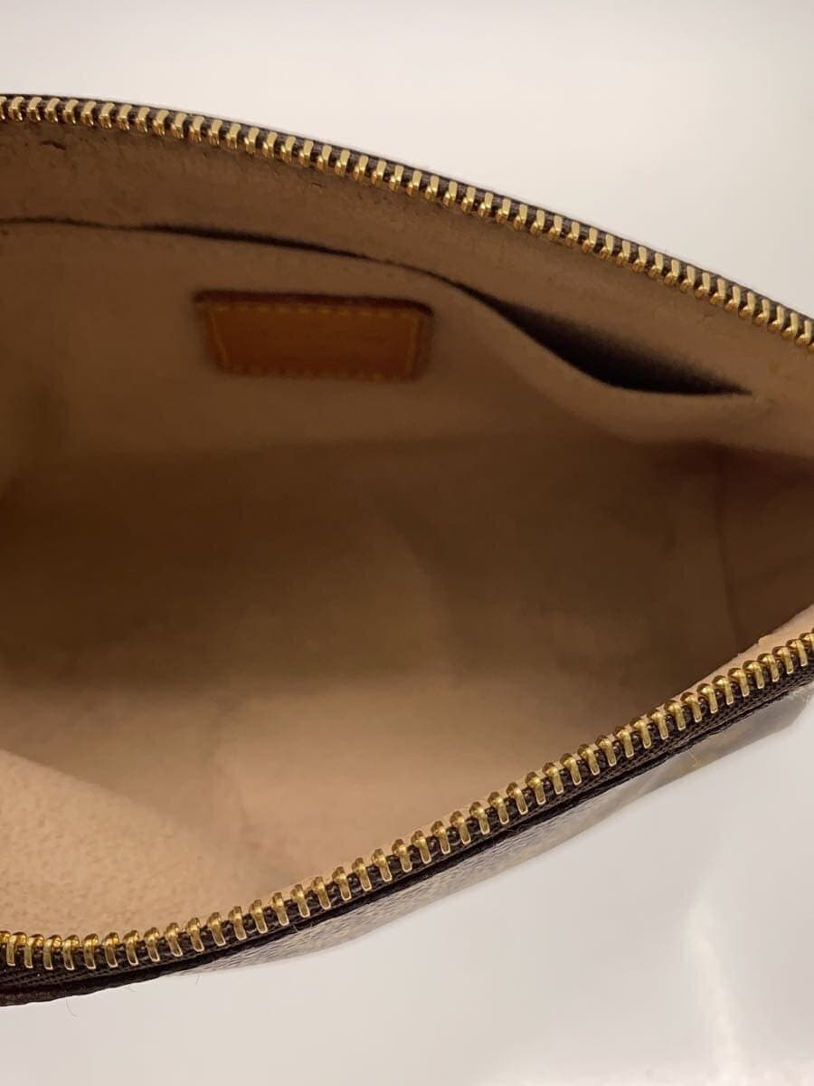 LOUIS VUITTON Pochette Cosmetic PM Monogram Canvas PVC BRW M47515 6