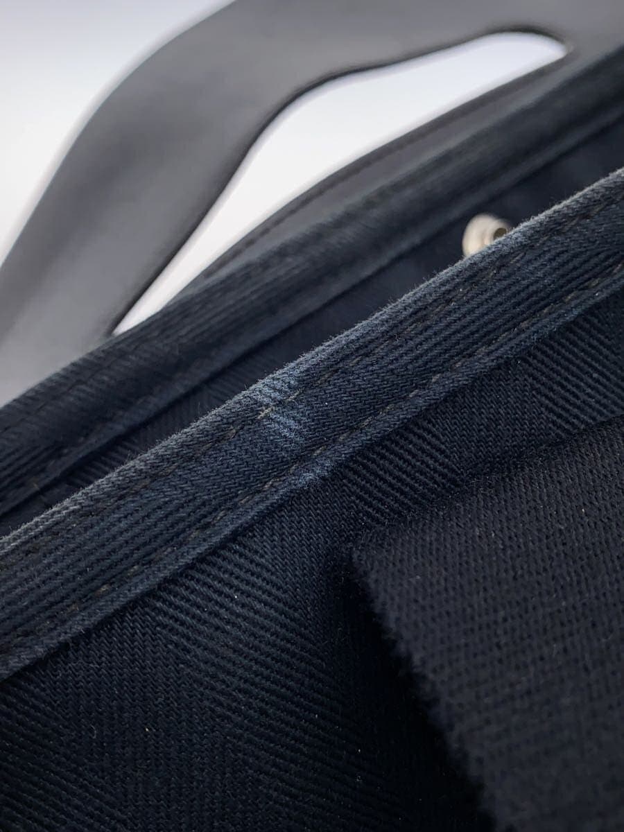 HERMES Valparaiso PM Pouch None Handbag Canvas BLK Solid 7