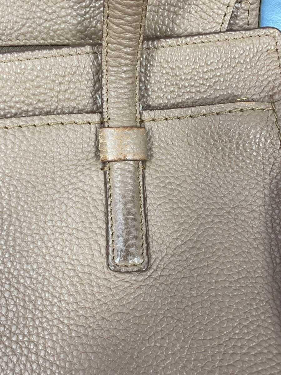 Salvatore Ferragamo Handbag Leather BEG Solid gg-21f216 8