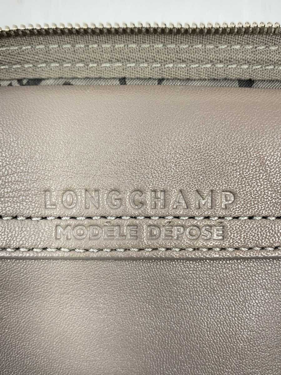 LONGCHAMP Handbag Leather GRY Solid l1512737274 5
