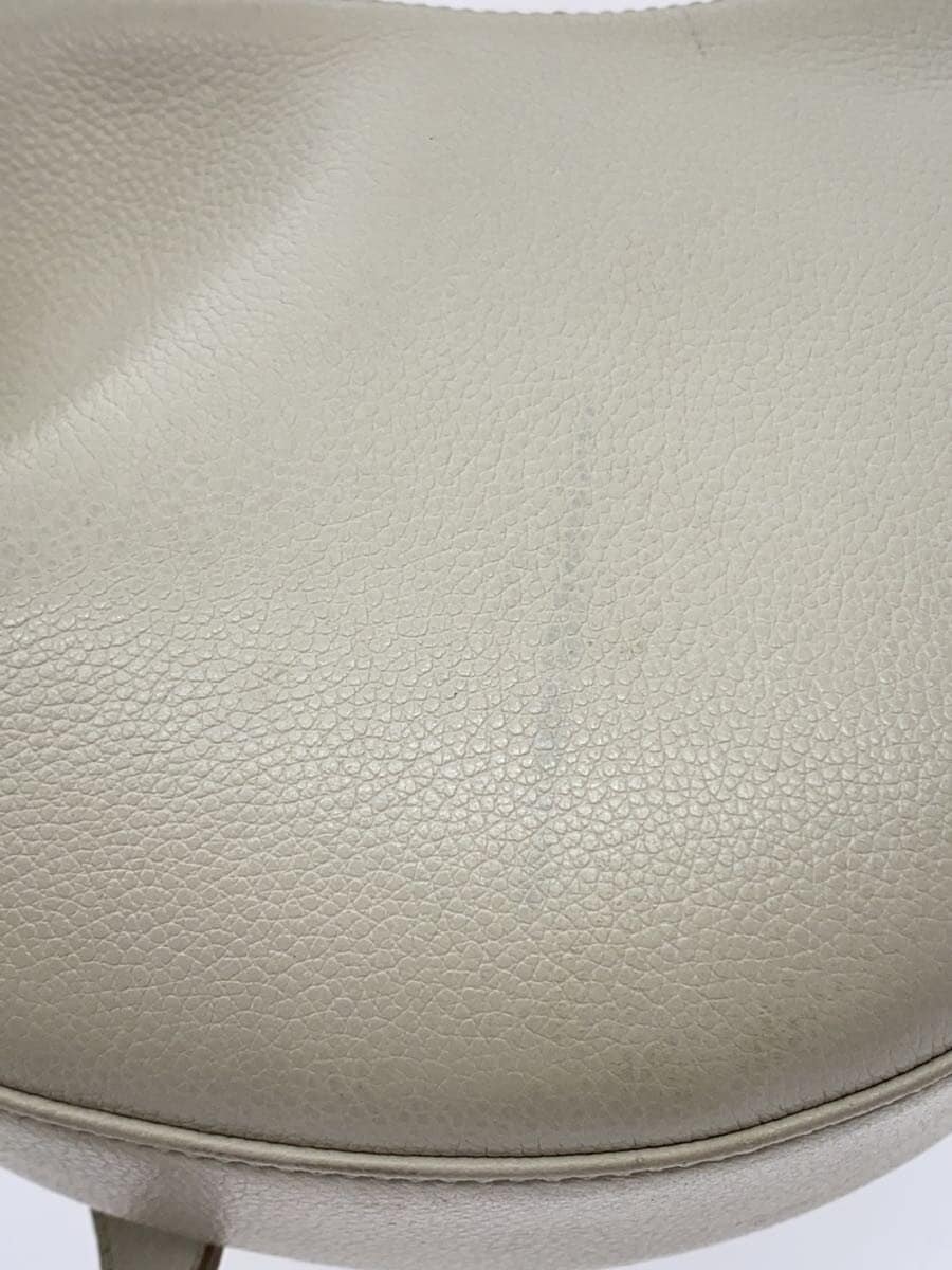 POLENEtonca Shoulder Bag Leather BEG Solid Color 9