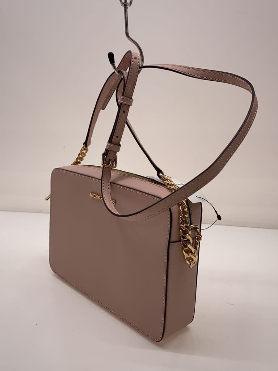 MICHAEL KORS JET SET ITEM LG EW CROSSBODY Leather PNK Solid 35T8GTTC9L 2