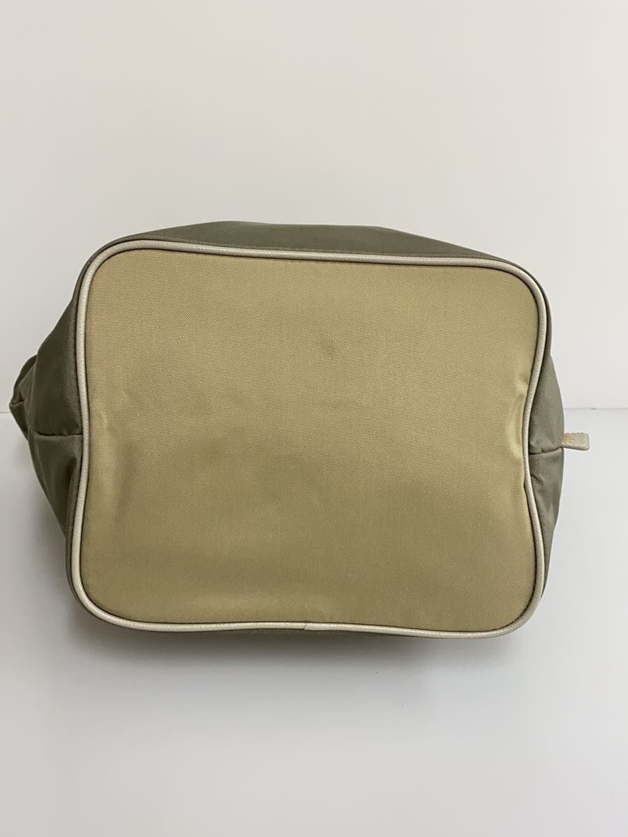 FURLA shoulder bag nylon GRY plain 4