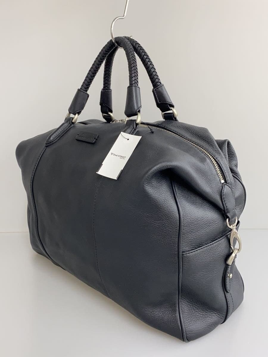 DAKOTA Boston Bag Leather BLK 2