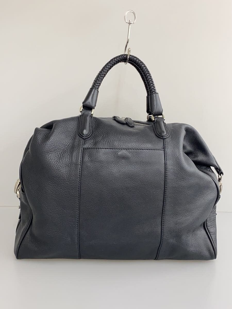DAKOTA Boston Bag Leather BLK 3