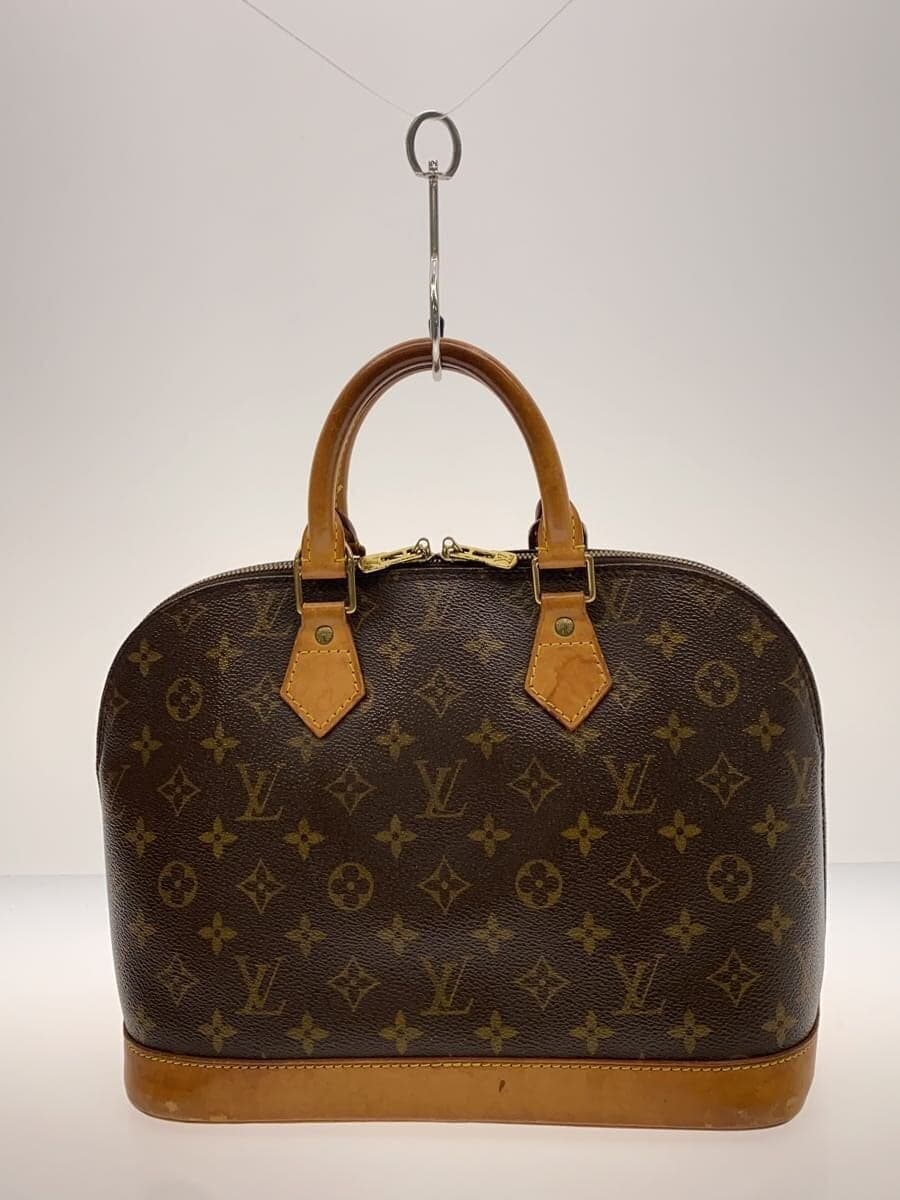 LOUIS VUITTON 1) Alma Monogram Canvas PVC BRW M51130 3